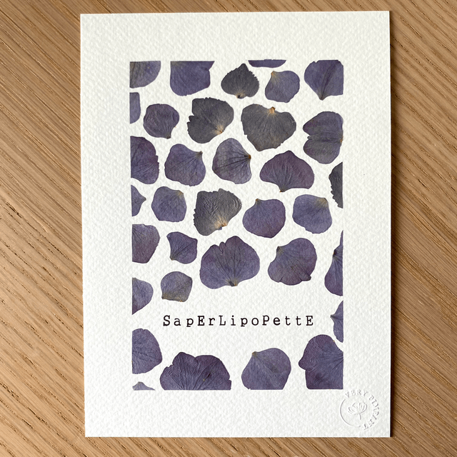 Saperlipopette bleu